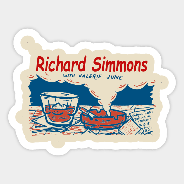 Richard Simmons Vintage Sticker by Animal Paper Art